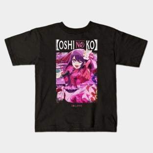 Oshi No Ko manga retro Kids T-Shirt